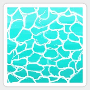 Pool Water by Yuuki G Sticker